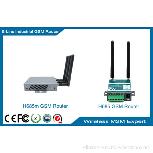 Industrial GSM Router with Serial RS232 and RS485